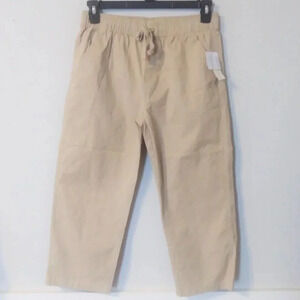 Bobbie Brooks Tan Drawstring Waist‎ Pants